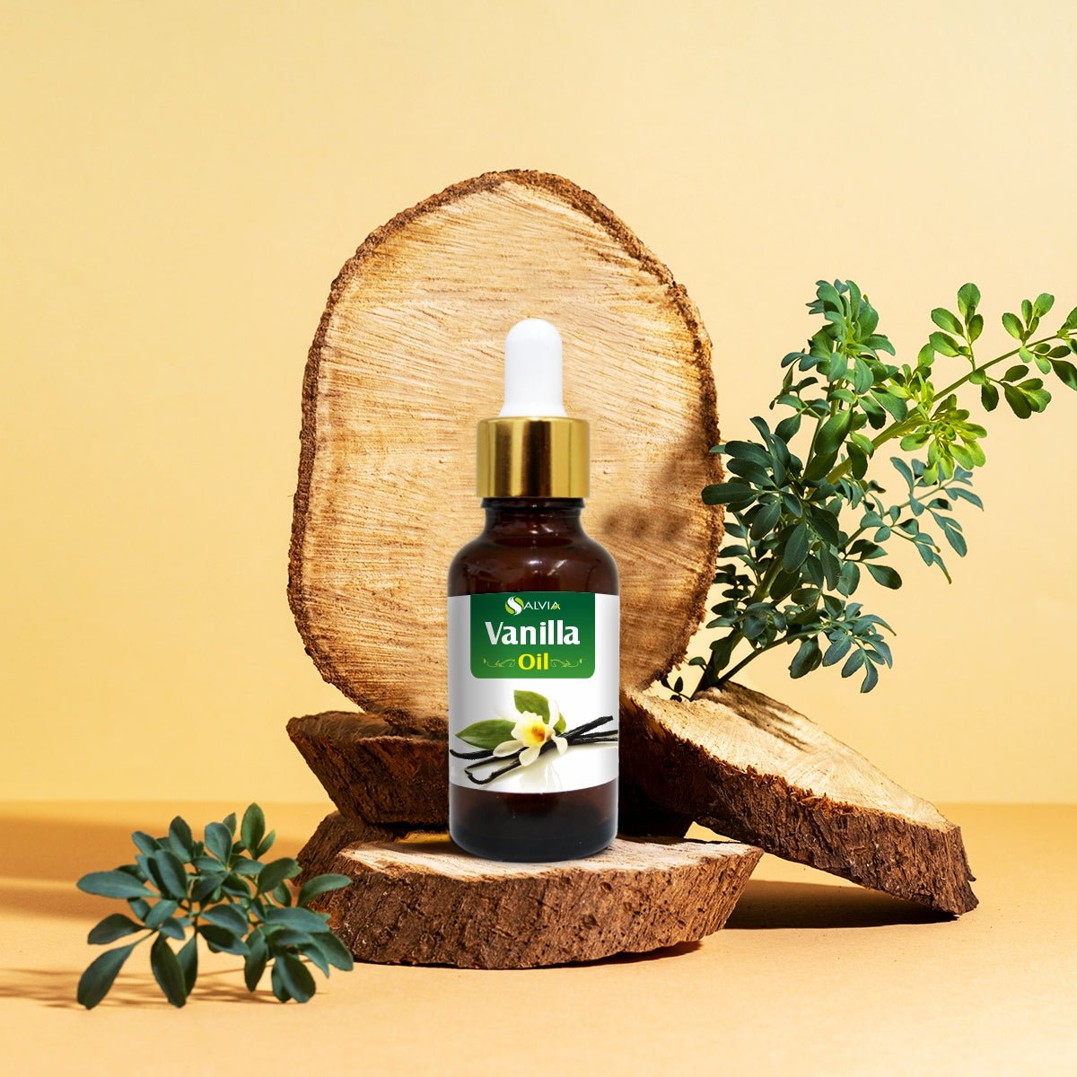 Salvia Natural Essential Oils,Best Essential Oils for Skin Vanilla Oil (Vanilla Planifolia) Pure & Undiluted oil